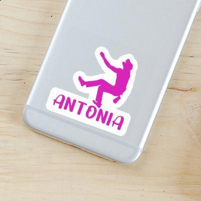 Sticker Climber Antonia Notebook Image