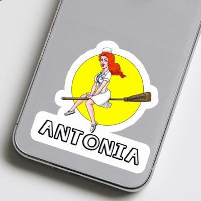 Infirmière Autocollant Antonia Laptop Image