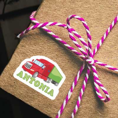 Sticker Antonia Truck Gift package Image