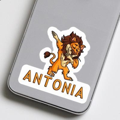 Lion Sticker Antonia Notebook Image