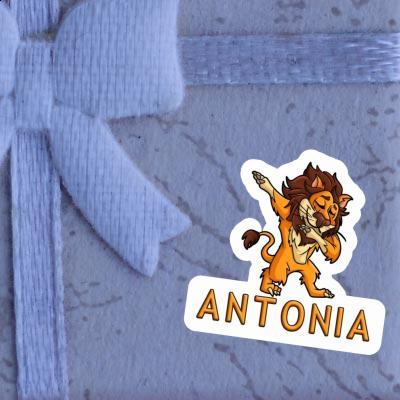 Lion Sticker Antonia Notebook Image