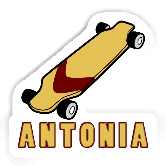 Sticker Antonia Longboard Notebook Image