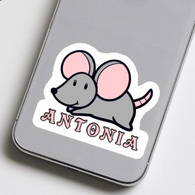 Aufkleber Maus Antonia Laptop Image