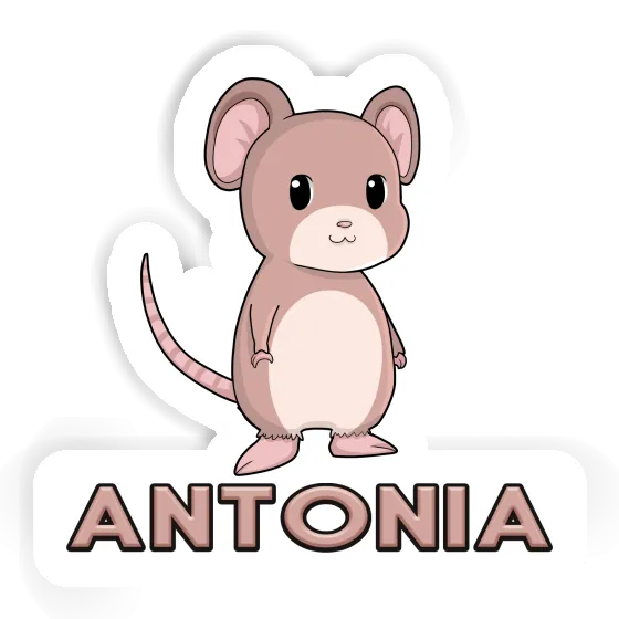 Antonia Sticker Mouse Notebook Image