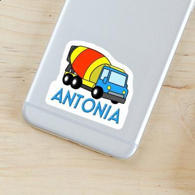 Mixer Truck Sticker Antonia Image