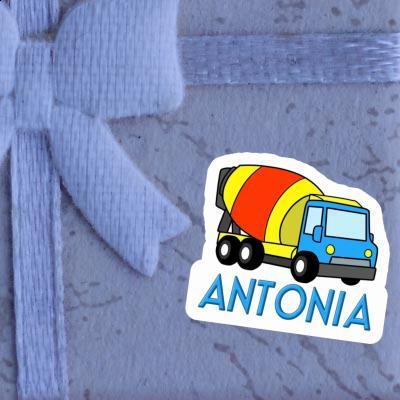 Mixer Truck Sticker Antonia Image