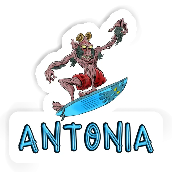 Surfer Sticker Antonia Image