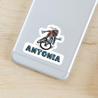 Mountainbiker Sticker Antonia Notebook Image