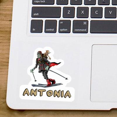 Sticker Telemarker Antonia Laptop Image