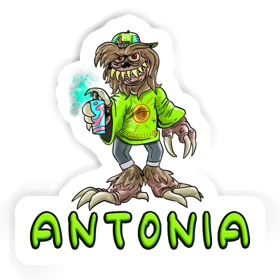 Sticker Antonia Sprayer Notebook Image