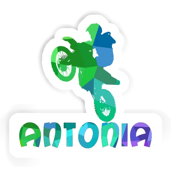 Sticker Motocross Rider Antonia Image