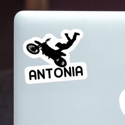 Motocross Rider Sticker Antonia Image