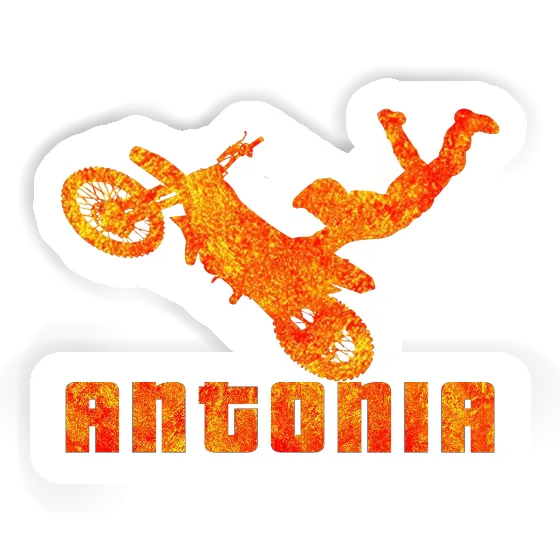 Sticker Antonia Motocross Rider Image