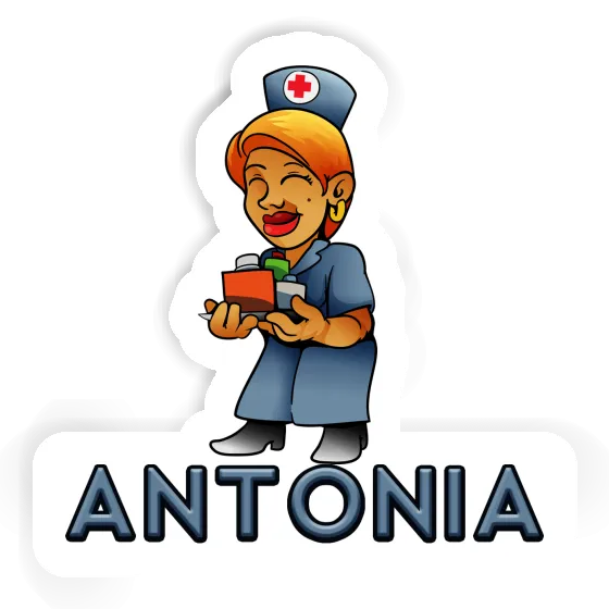 Sticker Antonia Pflegefachfrau Gift package Image