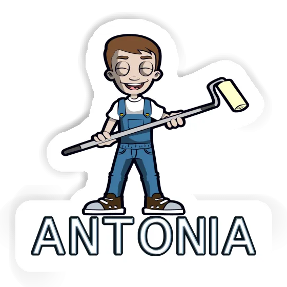 Sticker Antonia Painter Laptop Image