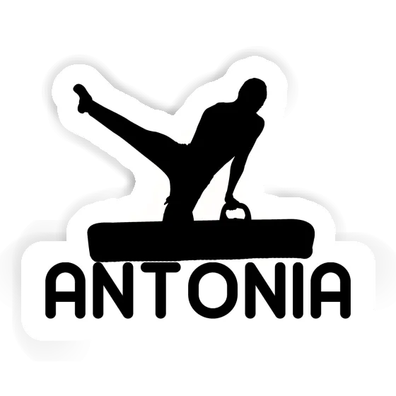 Sticker Gymnast Antonia Notebook Image