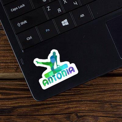 Sticker Gymnast Antonia Laptop Image