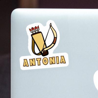 Arrow Bow Sticker Antonia Laptop Image