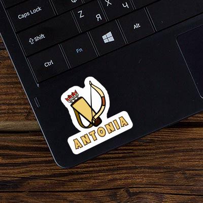 Arrow Bow Sticker Antonia Laptop Image