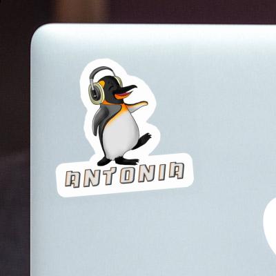 Sticker Music Penguin Antonia Image