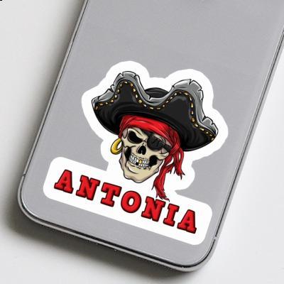 Antonia Aufkleber Piratenschädel Gift package Image