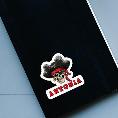 Pirate-Head Sticker Antonia Image