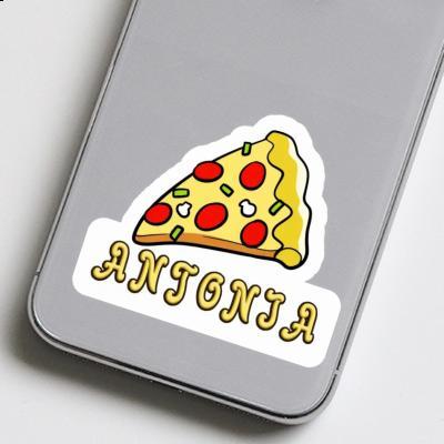 Sticker Slice of Pizza Antonia Laptop Image