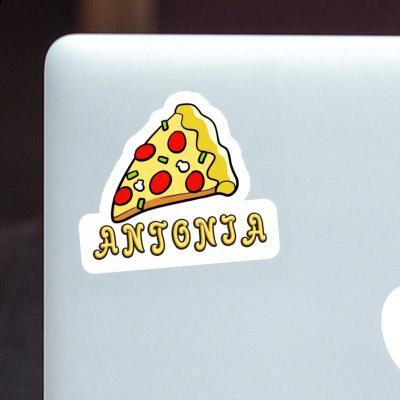 Antonia Autocollant Pizza Laptop Image