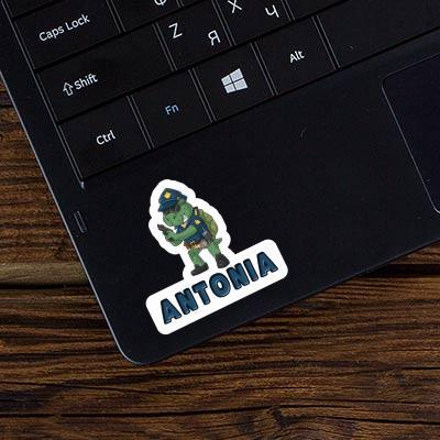 Antonia Sticker Officer Notebook Image