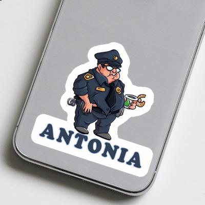 Antonia Sticker Police Officer Laptop Image