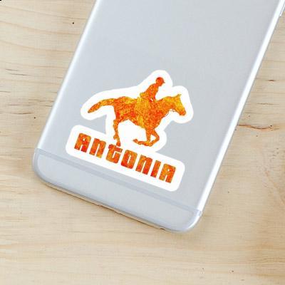 Sticker Horse Rider Antonia Notebook Image