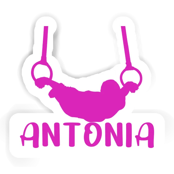 Sticker Antonia Ring gymnast Laptop Image