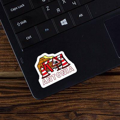 Antonia Sticker Road Construction Laptop Image