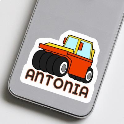 Sticker Wheel Roller Antonia Notebook Image