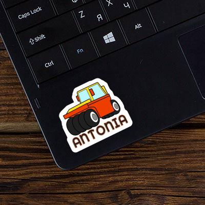 Sticker Wheel Roller Antonia Notebook Image