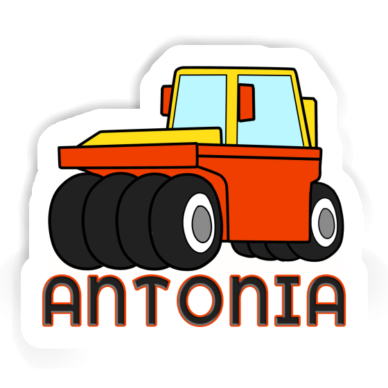 Sticker Wheel Roller Antonia Notebook Image