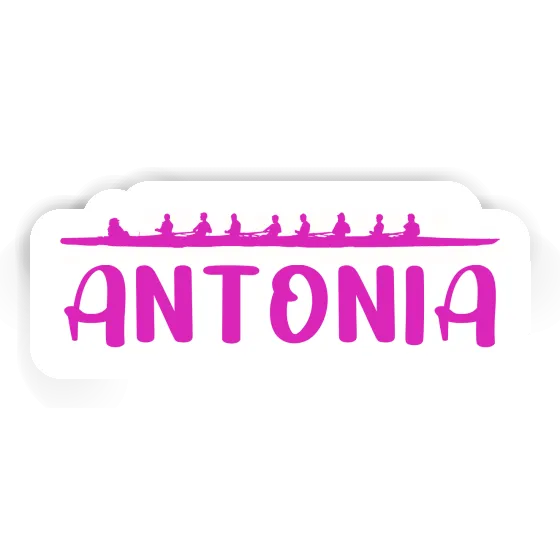 Antonia Sticker Rowboat Image