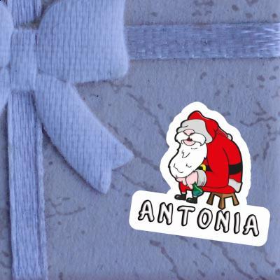 Antonia Aufkleber Weihnachtsmann Gift package Image