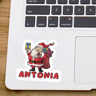 Autocollant Antonia Père Noël Laptop Image