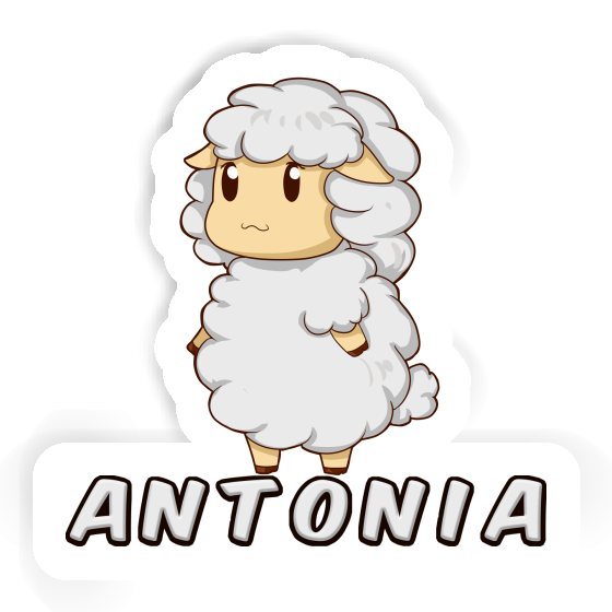 Sticker Antonia Sheep Laptop Image