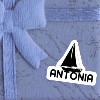 Antonia Sticker Sailboat Gift package Image