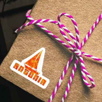 Sticker Antonia Sailboat Gift package Image