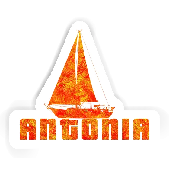 Sticker Segelboot Antonia Image