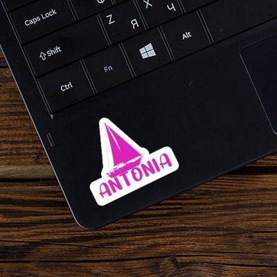 Antonia Sticker Sailboat Image