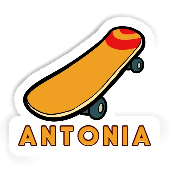 Antonia Sticker Skateboard Notebook Image