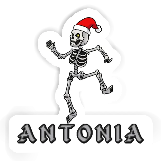 Sticker Antonia Skeleton Laptop Image