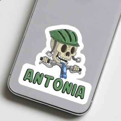 Sticker Bicycle Rider Antonia Notebook Image