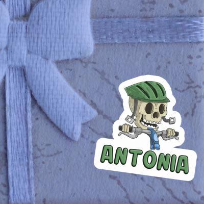 Autocollant Cycliste Antonia Image