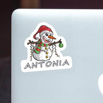 Bad Snowman Sticker Antonia Laptop Image