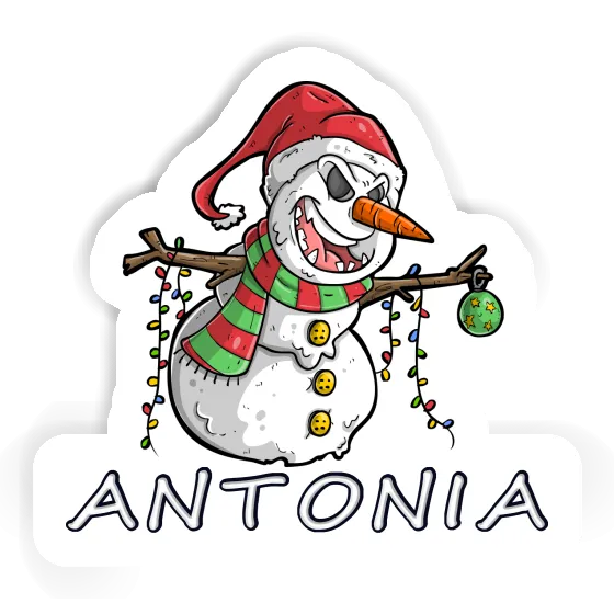 Bad Snowman Sticker Antonia Image